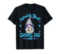 Funny Gaming GNOME Grandpa For Worlds Best Gamer Dad Camiseta