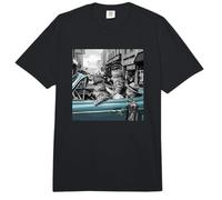 Funny Gangster Cats Street Design Comfort Colors Adult Heavyweight T-Shirt