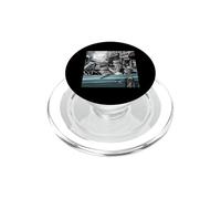 Funny Gangster Cats Street Design PopSockets PopGrip para MagSafe