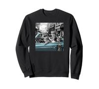 Funny Gangster Cats Street Design Sudadera