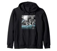 Funny Gangster Cats Street Design Sudadera con Capucha