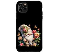 Funny Gardener Gnome For Butterfly Lovers Cute Flower Garden Carcasa para iPhone 11 Pro Max