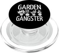 Funny Gardener Quote Gardening Saying Garden Gangster PopSockets PopGrip para MagSafe