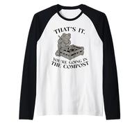 Funny Gardening Frog Plant Lover You'Re GOIN in The Compost Camiseta Manga Raglan