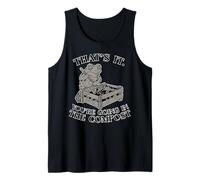Funny Gardening Frog Plant Lover You'Re GOIN in The Compost Camiseta sin Mangas