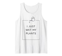 Funny Gardening Pun Houseplant Lover I Just Wet My Plants Camiseta sin Mangas