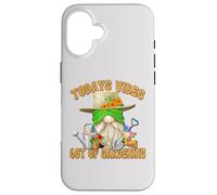 Funny Gardening Saying For Grandpa Life Retired Garden Dad Carcasa para iPhone 16