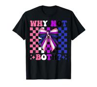 Funny Genderfluid - Bandera de orgullo fluido de género LGBTQ Why Not Both Camiseta
