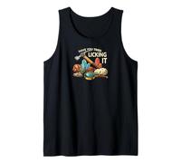 Funny Geology Rock Hound Licking Rocks Humor Camiseta sin Mangas