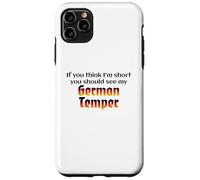 Funny German Temper Deutscher Humor German Humor Design Carcasa para iPhone 11 Pro MAX