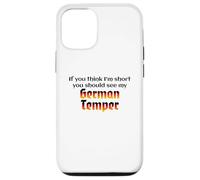 Funny German Temper Deutscher Humor German Humor Design Carcasa para iPhone 12/12 Pro