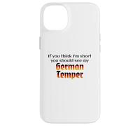 Funny German Temper Deutscher Humor German Humor Design Carcasa para iPhone 14 Plus