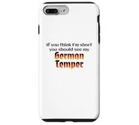 Funny German Temper Deutscher Humor German Humor Design Carcasa para iPhone 7 Plus/8 Plus