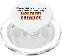 Funny German Temper Deutscher Humor German Humor Design PopSockets PopGrip para MagSafe