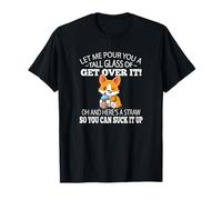 Funny Get Over It Pembroke Welsh Corgi Dog Lover Camiseta