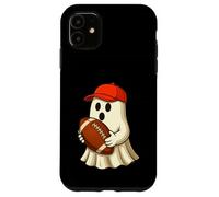 Funny Ghost Football Player Halloween Football Trainer Coach Carcasa para iPhone 11