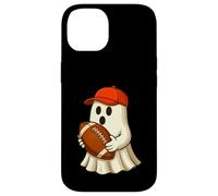Funny Ghost Football Player Halloween Football Trainer Coach Carcasa para iPhone 14