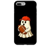 Funny Ghost Football Player Halloween Football Trainer Coach Carcasa para iPhone 7 Plus/8 Plus