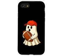 Funny Ghost Football Player Halloween Football Trainer Coach Carcasa para iPhone SE (2020) / 7/8