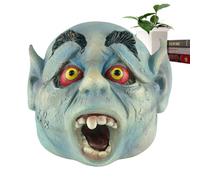 Funny Ghost Head Statue - Horror Halloween Haunted House Prop, Spooky Scary