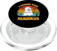 Funny Ghost Nurse Retro Halloween Enfermera Encontré Este húmero PopSockets PopGrip para MagSafe