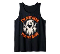 Funny Ghost, Solo Estoy aquí para abuchear la Bebida de Halloween Camiseta sin Mangas