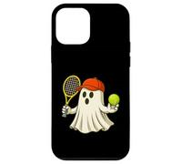 Funny Ghost Tennis Player Halloween Tennis Trainer Coach Carcasa para iPhone 12 Mini