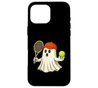 Funny Ghost Tennis Player Halloween Tennis Trainer Coach Carcasa para iPhone 16 Pro MAX
