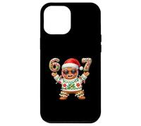 Funny Gingerbread Six Seven 67 Ice Cream Drip Christmas Meme Carcasa para iPhone 12 Pro MAX