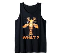 Funny Giraffe For Zoo Animal Lover - Safari Graphic - What Camiseta sin Mangas