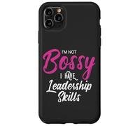 Funny Girl Boss I'm Not Bossy I Have Leadership Skills Carcasa para iPhone 11 Pro Max
