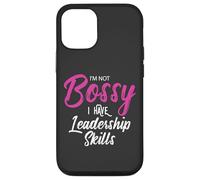 Funny Girl Boss I'm Not Bossy I Have Leadership Skills Carcasa para iPhone 12/12 Pro