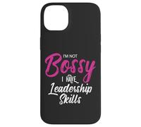 Funny Girl Boss I'm Not Bossy I Have Leadership Skills Carcasa para iPhone 14 Plus