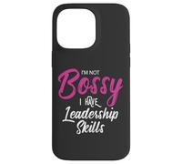 Funny Girl Boss I'm Not Bossy I Have Leadership Skills Carcasa para iPhone 14 Pro Max