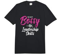 Funny Girl Boss I'm Not Bossy I Have Leadership Skills Comfort Colors Adult Heavyweight T-Shirt