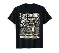 Funny Girl Motorcycle Rider Quote Biker Road Ride Freedom Camiseta