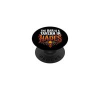 Funny Girls Womens Rights The Bar Is A Tavern In Hades PopSockets PopGrip Adhesivo
