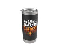 Funny Girls Womens Rights The Bar Is A Tavern In Hades Vaso térmico de acero inoxidable de doble pared