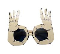 Funny Glasses for Kids, Novelty OK Finger Gesture Eyeglass, Lightweight Frame, Safe for Children, Fun Photo Props, Birthday Accessories, Interactive Game Toy