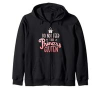 Funny Gluten Free - Do Not Feed This Princess Gluten Sudadera con Capucha