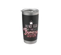 Funny Gluten Free - Do Not Feed This Princess Gluten Vaso térmico de acero inoxidable de doble pared