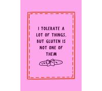 Funny Gluten-Free Notebook - Pink Journal for Gluten Intolerant Girls, Food Diaries, and Sassy Notes | 150 Lined Pages | Glossy Cover | Very Demure Prints