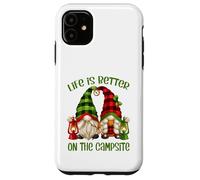 Funny GNOME Camper Quote Life Is Better On The Campsite Carcasa para iPhone 11