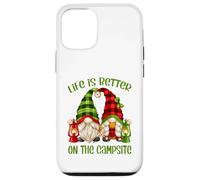 Funny GNOME Camper Quote Life Is Better On The Campsite Carcasa para iPhone 12/12 Pro