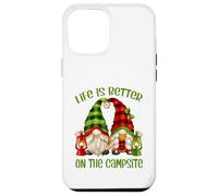 Funny GNOME Camper Quote Life Is Better On The Campsite Carcasa para iPhone 12 Pro MAX