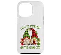 Funny GNOME Camper Quote Life Is Better On The Campsite Carcasa para iPhone 13 Pro