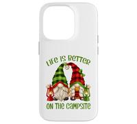 Funny GNOME Camper Quote Life Is Better On The Campsite Carcasa para iPhone 14 Pro