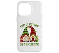 Funny GNOME Camper Quote Life Is Better On The Campsite Carcasa para iPhone 14 Pro MAX