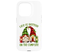 Funny GNOME Camper Quote Life Is Better On The Campsite Carcasa para iPhone 15 Pro