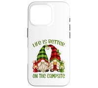 Funny GNOME Camper Quote Life Is Better On The Campsite Carcasa para iPhone 16 Pro